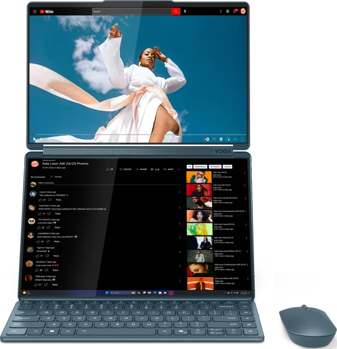 Lenovo Yoga Book 9 14IAH10, Core Ultra 9 285H, 32GB RAM, 1TB SSD, DE
