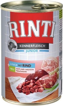 Finnern Rinti Kennerfleisch, Rind, Junior, 9.60kg (24x 400g)