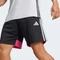 adidas Tiro 25 Essentials Trainingshose kurz black/clear grey/real magenta (Herren) Vorschaubild