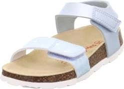 Superfit Fussbettpantoffel Sandale blau (Junior)