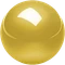 Perixx PERIPRO-303GGO 34mm für Perimice und Logitech M570, Ersatz-Trackball, gold Vorschaubild