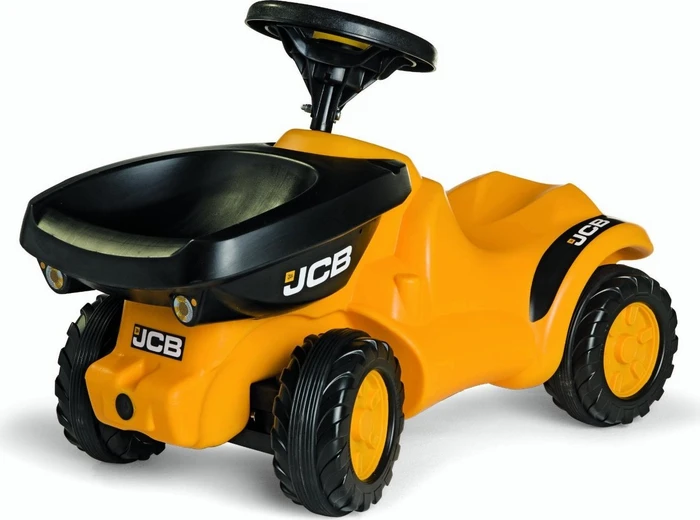 rolly toys rollyMinitrac JCB Dumper Rutschauto gelb