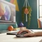 NGS Lush-RB Wireless Rechargeable Multi-Device Mouse schwarz/grau, USB/Bluetooth Vorschaubild