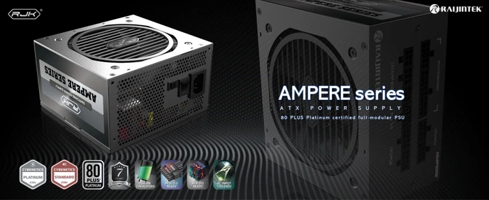 Raijintek AMPERE 1000 WHITE 1000W, ATX 3.1