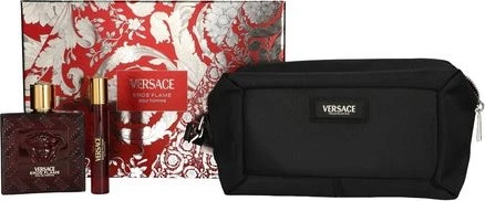 Versace Eros Flame EdP 100ml + EdP 10ml + Tasche Duftset