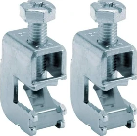 Hager Sammelschienenklemme 4mm²-35mm², für Sammelschienen 12x10mm, für Cu-Leiter