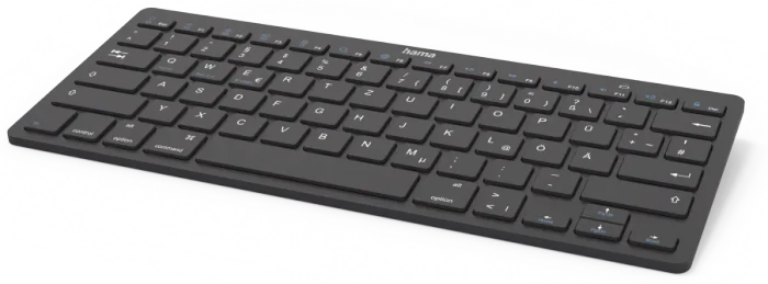 Hama KEY4ALL X510 Bluetooth-Tastatur schwarz, Bluetooth, DE