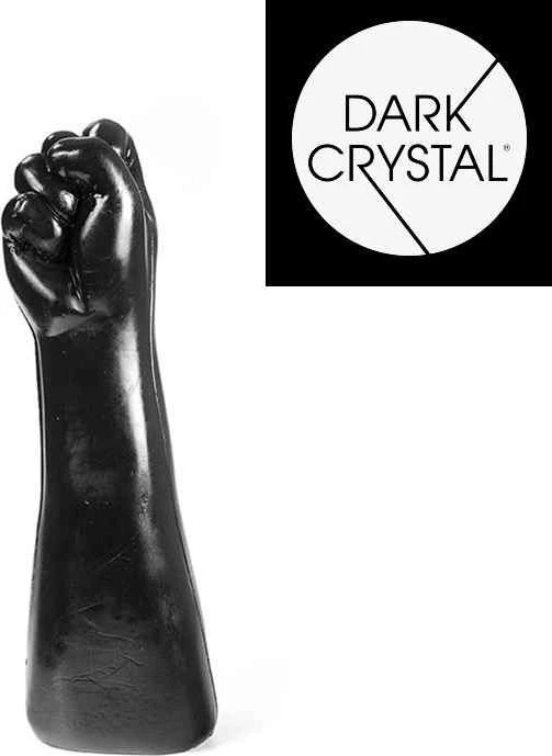Dark Crystal Black Fist Dildo