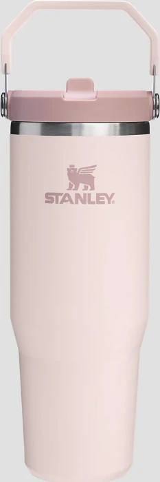 Stanley IceFlow Flip Straw Tumbler Isolierflasche 890ml rose quartz