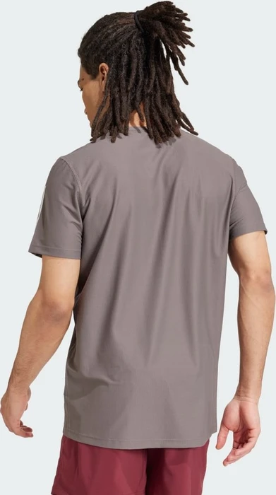 adidas Own the Run Laufshirt kurzarm charcoal (Herren)