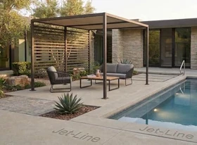 Jet-Line Amun Pergola 3x4m grau
