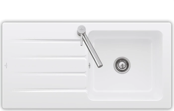 Villeroy & Boch Architectura 1000x510mm Einbau Becken reversibel stone white