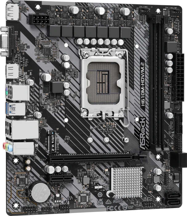 ASRock H610M-HDV/M.2 R2.0 (Intel 1700)