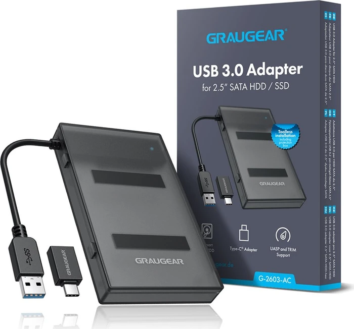 Graugear G-2603-AC, 2.5", USB-A 3.0