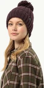 Jack Wolfskin Highloft Knit Beanie boysenberry (Damen)