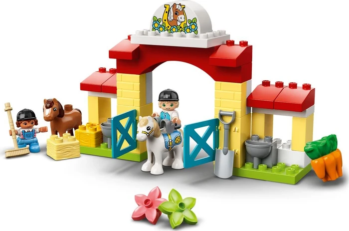 LEGO DUPLO - Pferdestall und Ponypflege