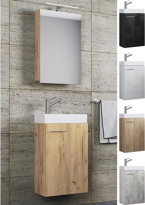 VCM Slito Gästebad/WC Badmöbel-Set (916951)