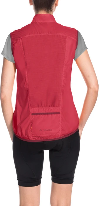 Vaude Air III Fahrradweste strawberry (Damen)