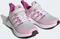 adidas Fortarun 2.0 Cloudfoam Elastic Lace Top Strap grey one/cloud white/beam pink (Junior) Vorschaubild