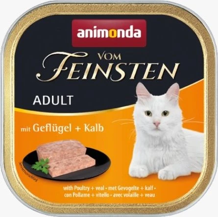 animonda Vom Feinsten Adult Geflügel + Kalb, 100g