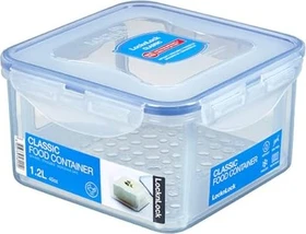 Lock & Lock PP Classic HPL822T quadratisch Aufbewahrungsbehälter 1.2l