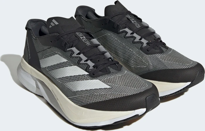 adidas Adizero Boston 12 core black/cloud white/carbon (Herren)