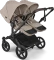 Bugaboo Donkey 6 Twin Gestell schwarz desert taupe Vorschaubild