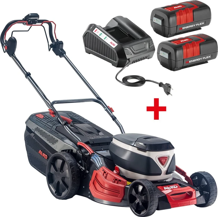 AL-KO Premium 512 Li VS-W EnergyFlex Akku-Rasenmäher inkl. 2 Akkus 5.0Ah