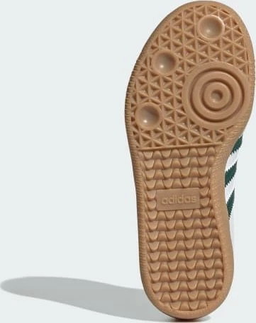 adidas Samba OG cloud white/collegiate green/gum (Junior)