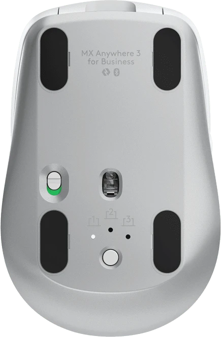 Logitech MX Anywhere 3 for Business, Pale Grey, Logi Bolt, USB/Bluetooth