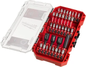 Milwaukee Shockwave Impact Duty Bitset inkl. Werkzeugbox, 35-tlg.