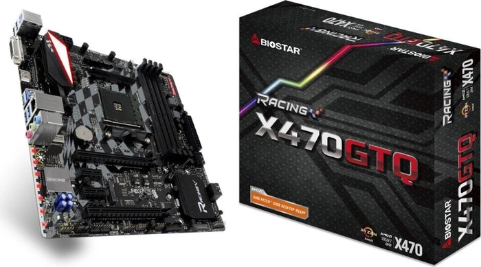 Biostar Racing X470GTQ (AMD AM4)