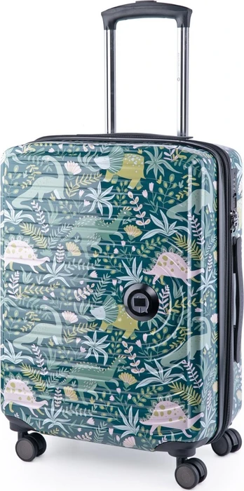 Hauptstadtkoffer Mitte TSA Spinner erweiterbar 55cm dino floral
