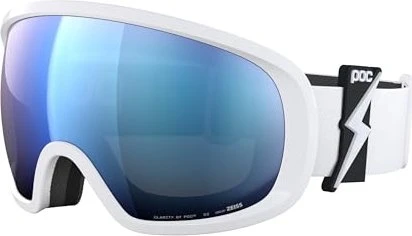 POC Fovea Mid blixten white/clarity highly intense-partly sunny blue