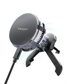 Spigen Essential Qi2.2 Hook Car Mount (Mag Fit) 25W schwarz