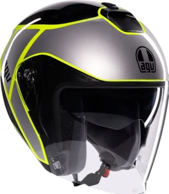 AGV Irides Davao schwarz/grau/gelb