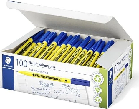 Staedtler Noris writing pen 307 0.3mm blau, 100er-Pack
