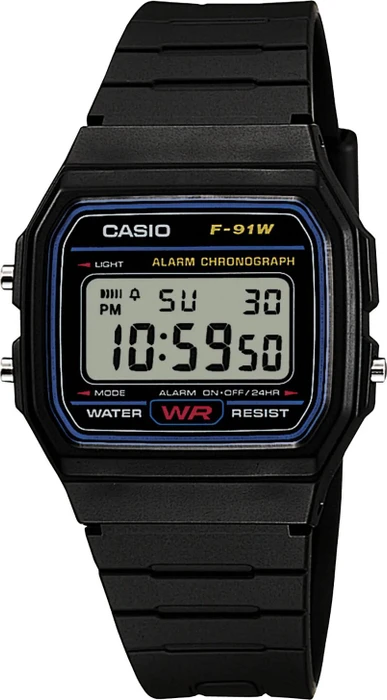 Casio Collection F-91W-1YER