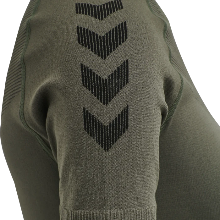 hummel Seamless Jersey Funktionsshirt kurzarm grape leaf (Damen)