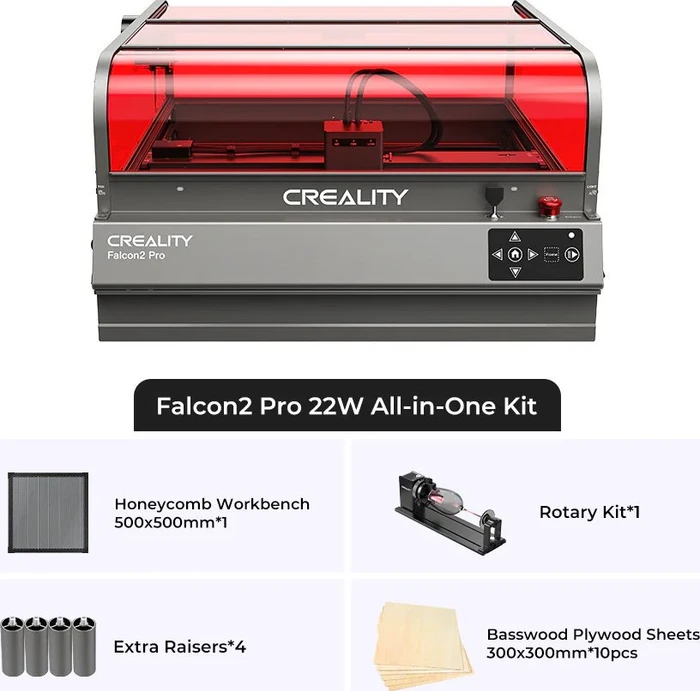 Creality Falcon 2 Pro 22W Laserplotter