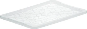 Rotho Evo Easy Storage Deckel für Aufbewahrungsbox 590x20x395mm, transparent/transparent