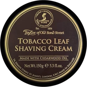 Taylor of Old Bond Street Tobacco Leaf Rasiercreme, 150g