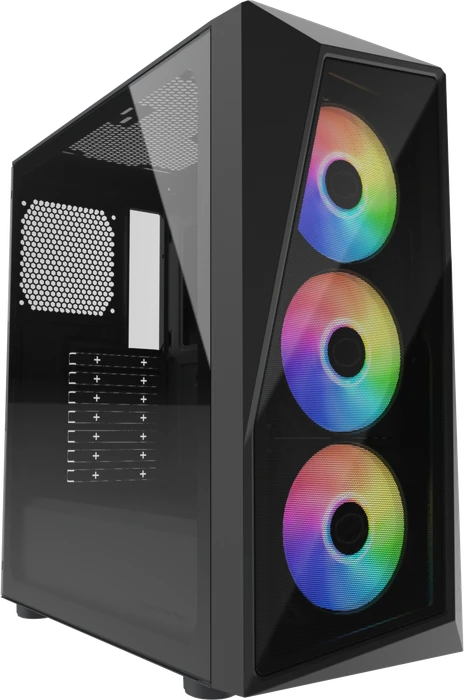 Cooler Master CMP 520, schwarz, Glasfenster