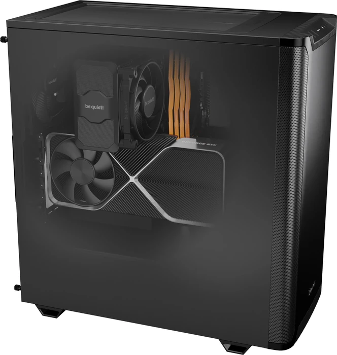 be quiet! Pure Base 501 Black, schallgedämmt