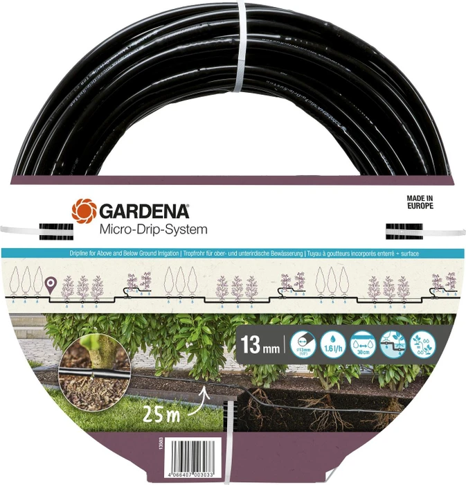 Gardena Micro-Drip-System Tropfrohr ober-/unterirdisch
