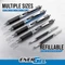 Pentel EnerGel XM BL77 Gelroller sepia/silber, 12er-Pack Vorschaubild