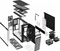 Fractal Design Define 7 Black/White TG Clear Tint, Glasfenster, schallgedämmt Vorschaubild