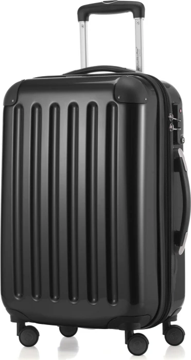 Hauptstadtkoffer Alex TSA Spinner erweiterbar 55cm schwarz glänzend