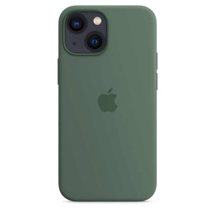 Apple Silikon Case mit MagSafe für iPhone 13 Mini Eukalyptus