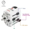 Hama World Travel Adapter Pro, weiß Vorschaubild